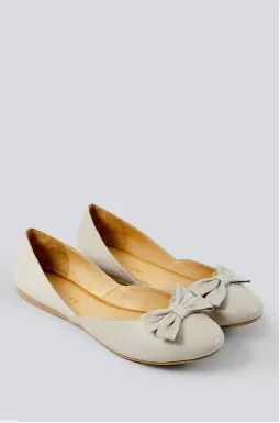 Балетки кольору візон великих розмірів