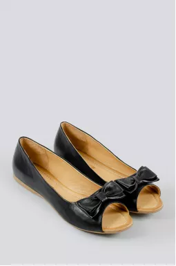 Балетки с украшением больших размеров