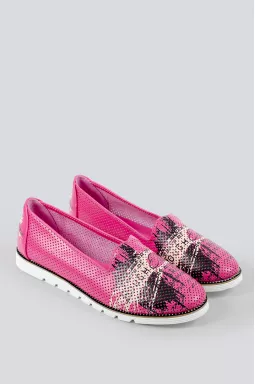  Балетки малиновые больших размеров