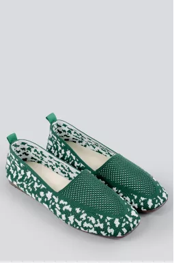 Балетки зелені великих розмірів