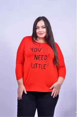 Лонгслив с принтом супер батал