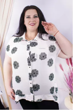 Блуза-двійка довга батал