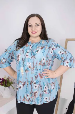 Блуза летняя супер батал