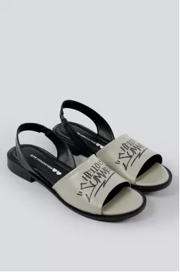 Шкіряні босоніжки "Hello Summer" великих розмірів