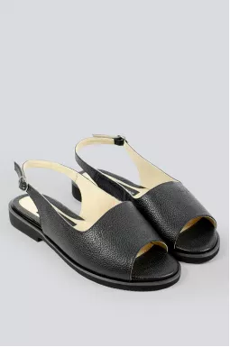 Босоніжки шкіряні на пишні ніжки великих розмірів