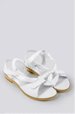 Сандалі на дуже широку ніжку великих розмірів