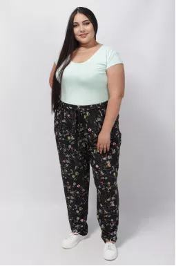 Брюки штапельные супер батал