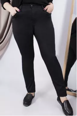 Брюки узкие супер батал