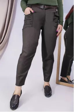 Брюки з поясом