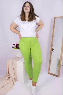 Брюки стрейч 7/8 супер батал