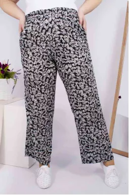 Брюки широкие легкие супер батал