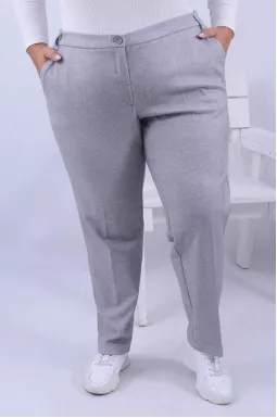 Брюки класичні кашемірові батал