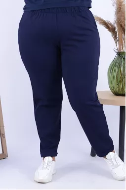 Брюки зауженные стрейч супер батал