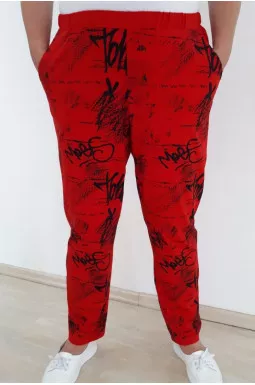 Брюки завужені трикотажні