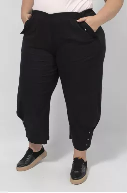 Коттоновые брюки кюлоты супер батал