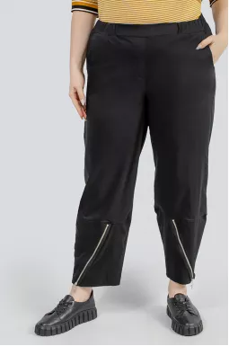 Брюки банани з блискавками великих розмірів