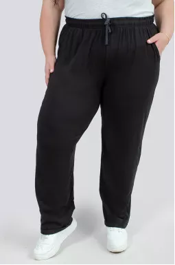 Легкі котонові спортивні брюки великих розмірів
