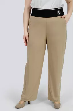 Брюки широкие больших размеров