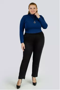 Черные брюки 7/8 больших размеров