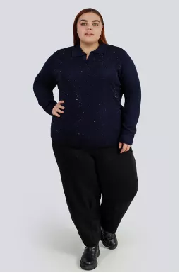 Брюки банани на резинці великих розмірів