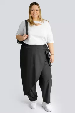 Брюки с иммитацией запаха больших размеров