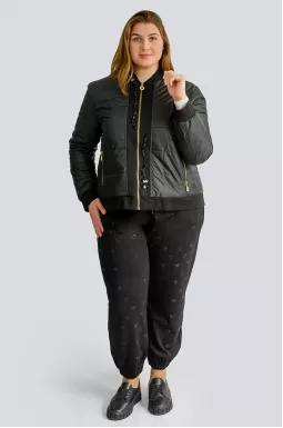 Брюки банани з декором великих розмірів