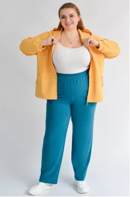 Брюки спортивні з боковими кишенями великих розмірів