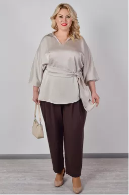 Брюки банани з написом на поясі великих розмірів