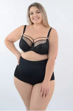 Бюстгальтер с декором больших размеров