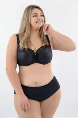 Бюстгальтер с поролоновыми вставками больших размеров