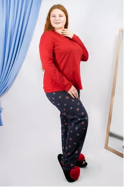 Пижама брюки батал