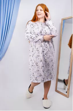 Ночная рубашка короткая  батал