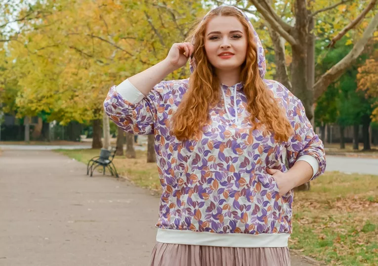 Авторская коллекция одежды "Листочки" от "Пишной Красы" - гармония цвета, формы и комфорта