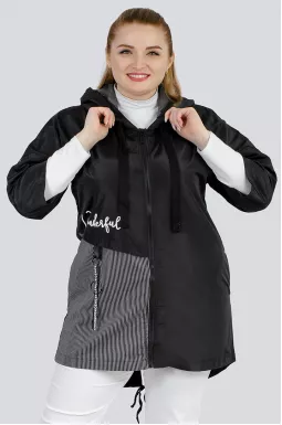 Трендова вітрівка великих розмірів