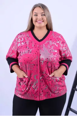 Джемпер в'язаний довгий