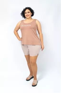 Короткі котонові шорти в різних кольорах супер батал