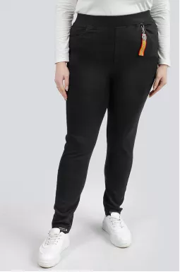 Джеггинсы с украшением больших размеров