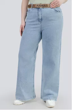 Джинси з поясом великих розмірів