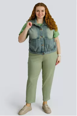 Джинсы бананы больших размеров