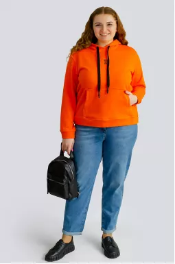 Джинсы зауженные с поясом больших размеров