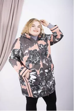 Вітрівка з принтом супер батал