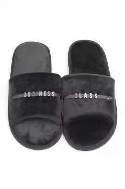 Капці відкриті з надписом великих розмірів