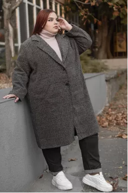 Кардиган довгий на ґудзиках супер батал