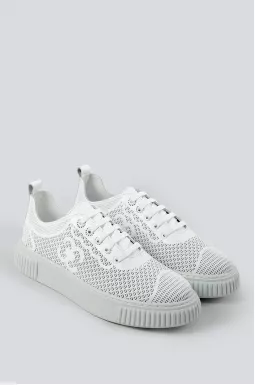 Легкі білі кеди великих розмірів