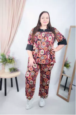 Костюм повседневный батал