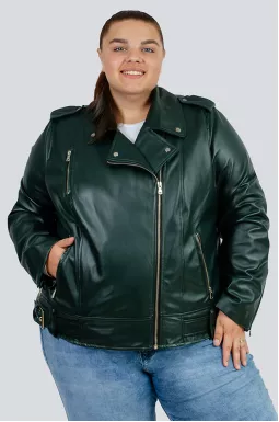 Косуха экокожа больших размеров