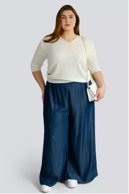 Костюм з джинсами больших размеров