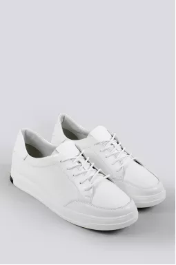 Кросівки білі на дуже широкі ніжки великих розмірів