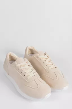 Кроссовки с лаконичным дизайном на шнуровке больших размеров