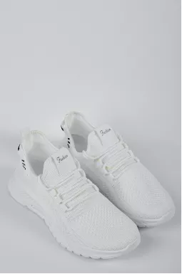 Текстильные кроссовки со шнуровкой больших размеров